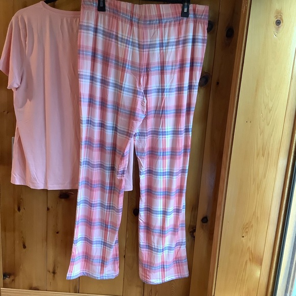 Eddie Bauer Women’s Large Bliss Knit Lounge Set - Short Sleeve - Picture 4 of 7